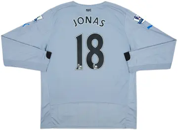 2014-15 Newcastle Away L/S Shirt Jonas #18 (L)