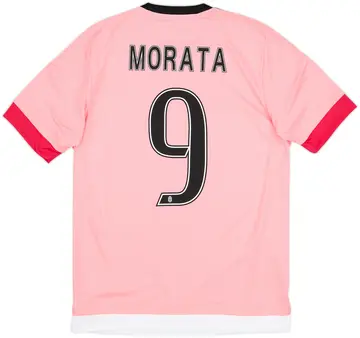 2015-16 Juventus Away Shirt Morata #9 (S)
