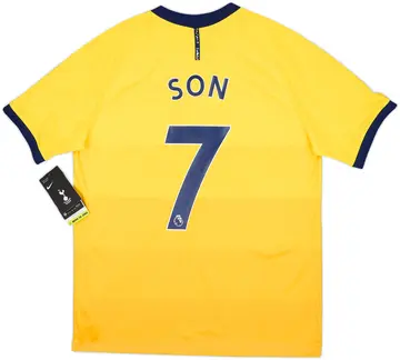 2020-21 Tottenham Third Shirt Son #7 (L)