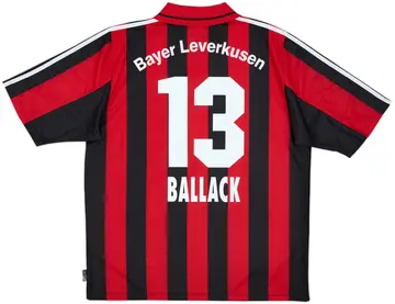 2000-01 Bayer Leverkusen Home Shirt Ballack #13 (XL)