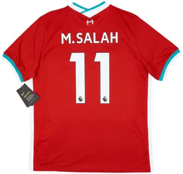 2020-21 Liverpool Home Shirt M.Salah #11 (L)