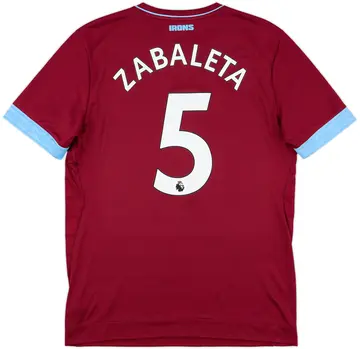 2018-19 West Ham Home Shirt Zabaleta #5 (L)
