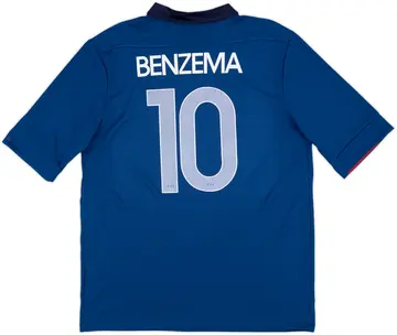 2011-12 France Home Shirt Benzema #10 (L)
