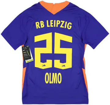 2020-21 RB Leipzig Away Shirt Olmo #25 (S)