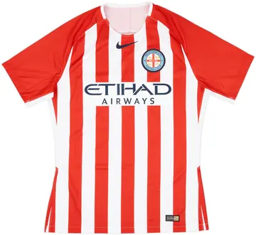 2017-19 Melbourne City Player Issue Away Shirt - 10/10 - (L)