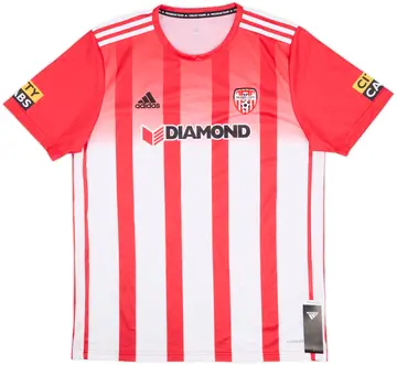2020-21 Derry City Women's Home Shirt (Men's L)