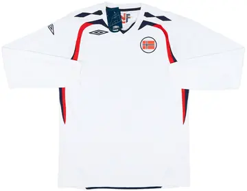 2007-08 Norway Away L/S Shirt (M)