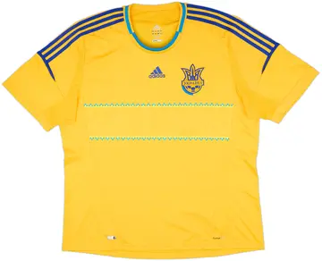 2011-13 Ukraine Home Shirt - 10/10 - (XXL)