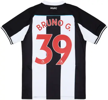 2021-22 Newcastle Home Shirt BrunoG.#39 - 10/10 - (M)