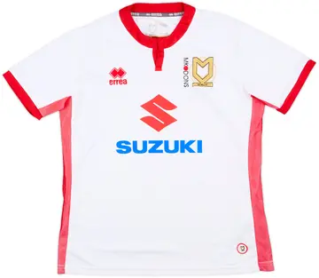 2017-18 MK Dons Home Shirt - 10/10 - (M)