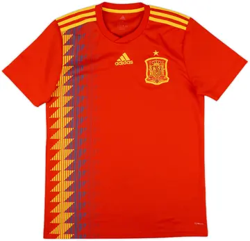 2018-19 Spain Home Shirt - 10/10 - (S)