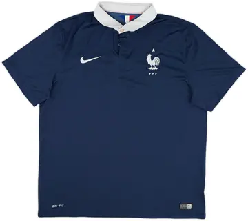 2014-15 France Home Shirt - 10/10 - (XL)