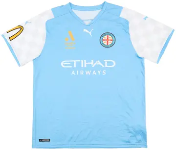 2021-22 Melbourne City Home Shirt - 10/10 - (L)