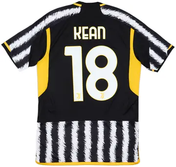 2023-24 Juventus Home Shirt Kean #18 - 10/10 - (M)