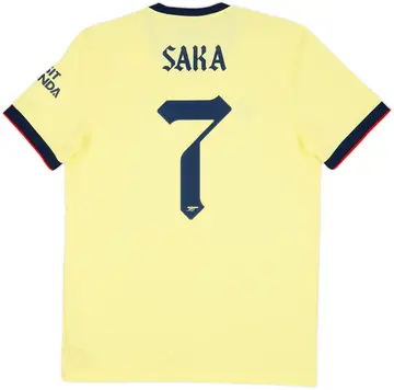 2021-22 Arsenal Away Shirt Saka #7 (L)