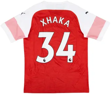 2018-19 Arsenal Home Shirt Xhaka #34 - 10/10 - (S)