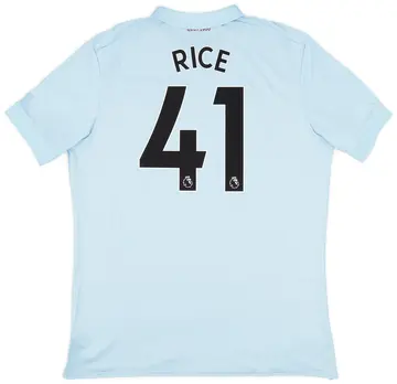 2017-18 West Ham Third Shirt Rice #41 (XL)