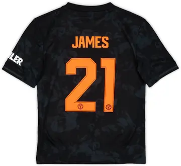 2019-20 Manchester United Third Shirt James #21 (XS.Boys)