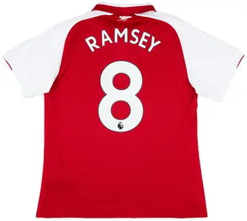 2017-18 Arsenal Home Shirt Ramsey #8 - 10/10 - (Women's XL)