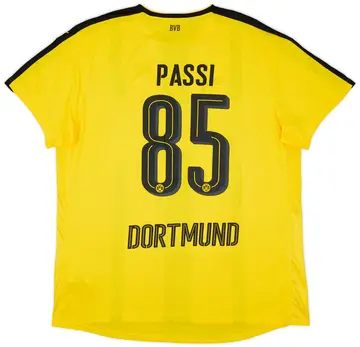 2016-17 Borussia Dortmund Home Shirt Passi #85 (Women's XXL)
