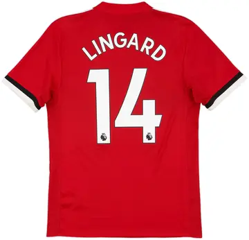 2017-18 Manchester United Home Shirt Lingard #14 - 10/10 - (S)