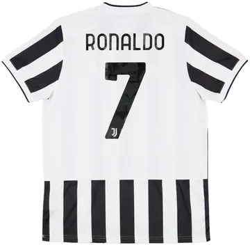 2021-22 Juventus Home Shirt Ronaldo #7 (L)