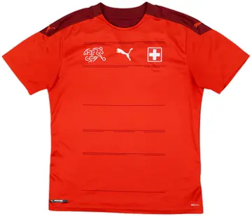 2020-21 Switzerland Home Shirt - 10/10 - (M)
