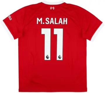 2023-24 Liverpool Home Shirt M.Salah #11 (S)