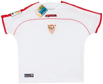 2002-03 Sevilla Home Shirt (S)
