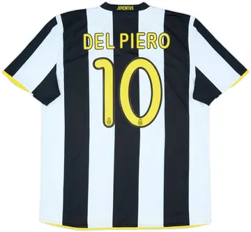 2008-09 Juventus Home Shirt Del Piero #10 - 10/10 - (XL)