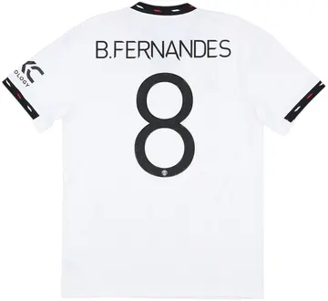 2022-23 Manchester United Away Shirt B.Fernandes #8 - 10/10 - (M)