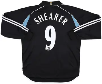 2000-01 Newcastle Away L/S Shirt Shearer #9 (L)