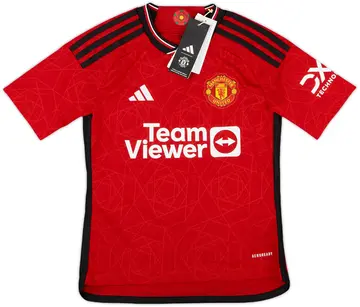 2023-24 Manchester United Home Shirt (S.Boys)