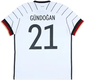 2020-21 Germany Home Shirt Gundogan #21 - 10/10 - (XL)