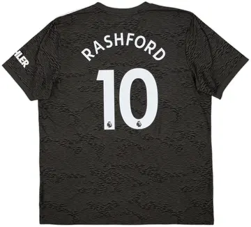 2020-21 Manchester United Away Shirt Rashford #10 - 10/10 - (XXL)