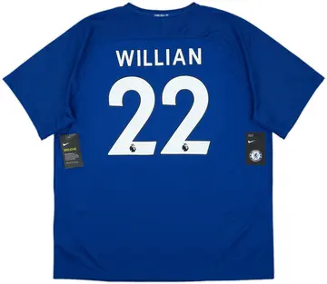 2017-18 Chelsea Home Shirt Willian #22 (XXL)