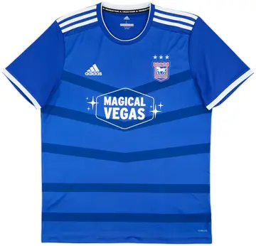 2019-20 Ipswich Home Shirt - 9/10 - (L)
