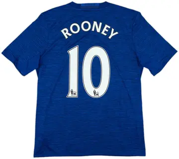 2016-17 Manchester United Away Shirt Rooney #10 - 10/10 - (XL.Boys)