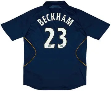 2007-08 LA Galaxy Away Shirt Beckham #23 (XL)