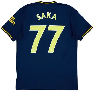 2019-20 Arsenal Third Shirt Saka #77 - 10/10 - (M)