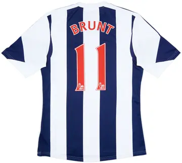 2013-14 West Brom Home Shirt Brunt #11 - 10/10 - (M)