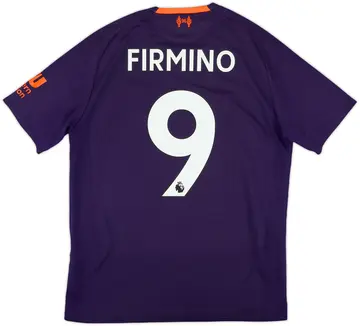 2018-19 Liverpool Away Shirt Firmino #9 - 10/10 - (S)