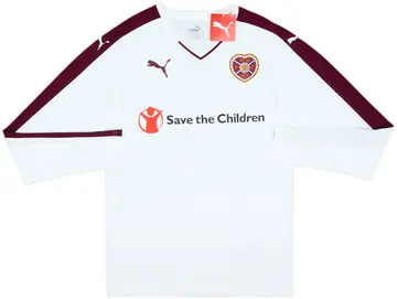 2015-16 Hearts Away L/S Shirt (S)