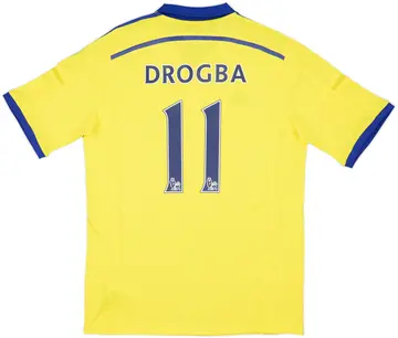 2014-15 Chelsea Away Shirt Drogba #11 (L)