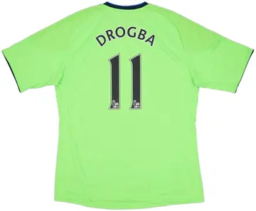 2010-11 Chelsea Third Shirt Drogba #11 (XL)