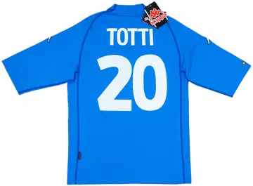 2000-01 Italy Home Shirt Totti #20 (XXL)