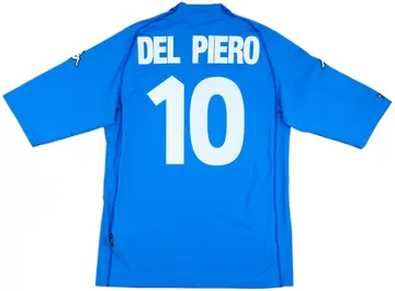 2000-01 Italy Home Shirt Del Piero #10 (XXL)