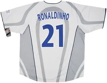 2001-02 Paris Saint-Germain Away Shirt Ronaldinho #21 (XXL)