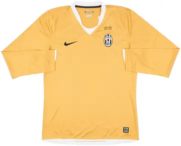 2008-09 Juventus Player Issue Away L/S Shirt (L)