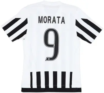 2015-16 Juventus Home Shirt Morata #9 (S)